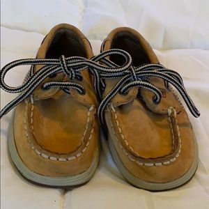 Toddler Sperry Boat Shoes, size 7.5. VGUC!